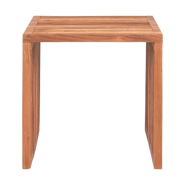 Teakfa tárolóasztal 40x40 cm Pego – House Nordic-image-3