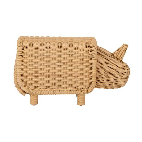 Rattan gyerek ülőke Soffe - Bloomingville Mini-image-2