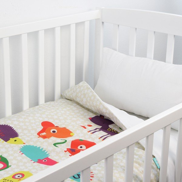 Forest Friend gyerek pamut ágyneműhuzat, 100 x 120 cm - Baleno-image-1