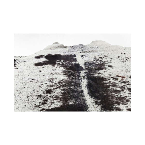 Hide fehér-barna marhabőr szőnyeg, 190 x 150 cm - Kare Design-image-3