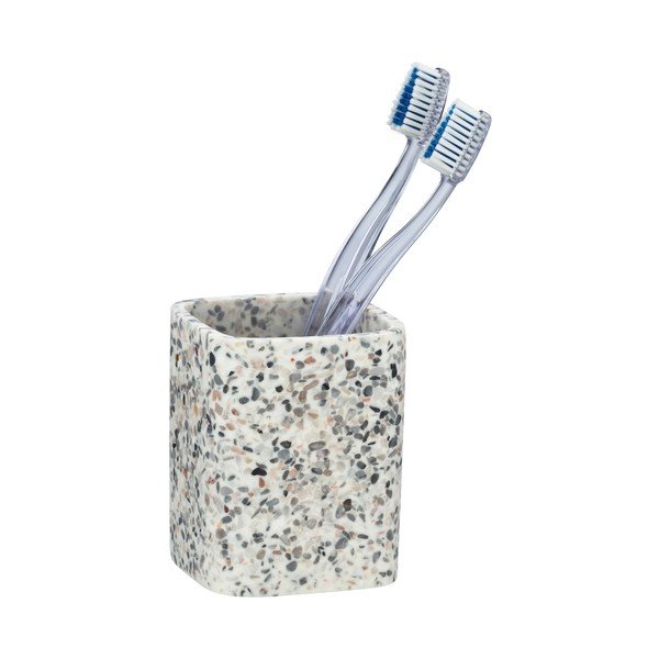 Terrazzo fogkefetartó pohár - Wenko-image-1