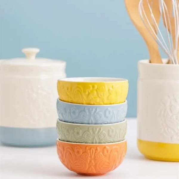 Kerámia tálka szett 4 db-os 200 ml Home to Roost – Mason Cash-image-1