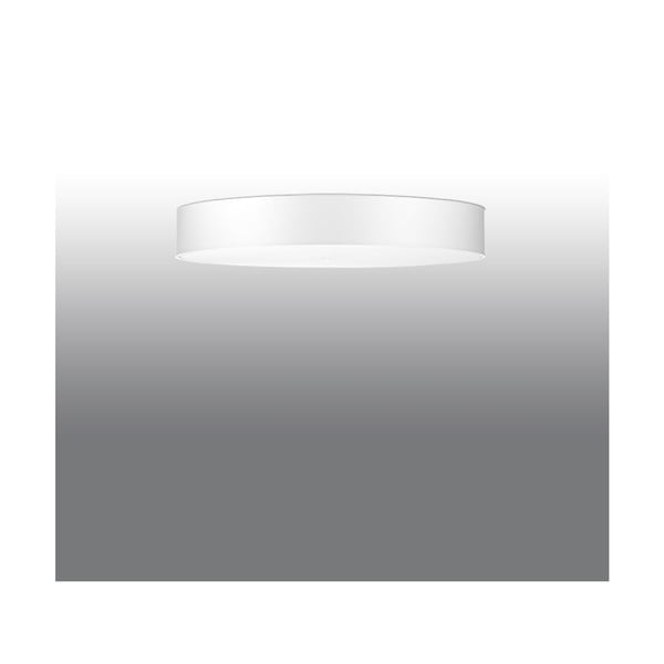 Fehér mennyezeti lámpa textil búrával ø 90 cm Herra – Sollux-image-3