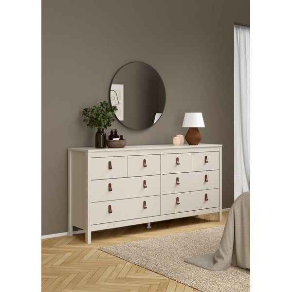 Szürkésbézs komód 159x80x38 cm Madrid – Tvilum-image-3