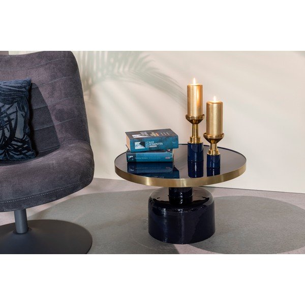 Fém kerek tárolóasztal ø 60 cm Glam – Zuiver-image-1