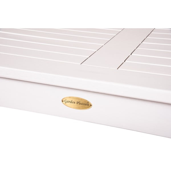 Eukaliptusz kerti étkezőasztal 80x165 cm Malmö – Garden Pleasure-image-2