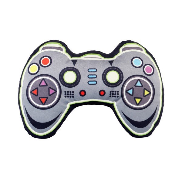 Mikroplüss gyerek párna világító hatással Game Over – Catherine Lansfield-image-2