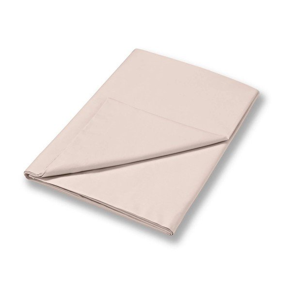 Bézs pamut-szatén lepedő 180x260 cm Cotton Sateen – Bianca-image-3