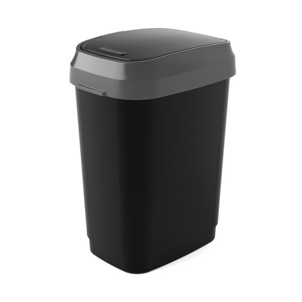 Fekete szemetes 25 l Dual Swing Bin M – KIS