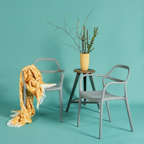 Dali Chaur 2 db szürke étkezőszék - Bonami Selection-image-1