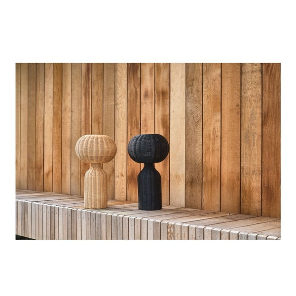 Vinka rattan asztali lámpa - Villa Collection-image-1