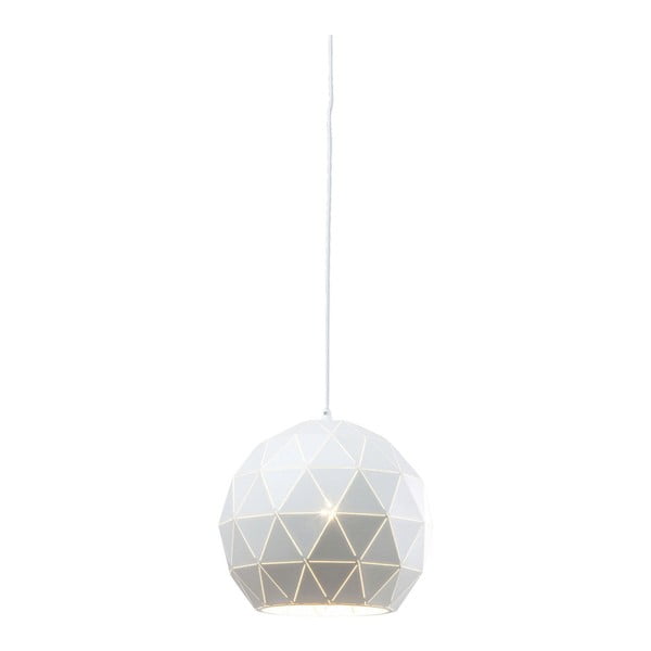 Triangle fehér mennyezeti lámpa, Ø 30 cm - Kare Design