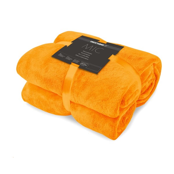 Mic narancssárga takaró, 150 x 200 cm - DecoKing