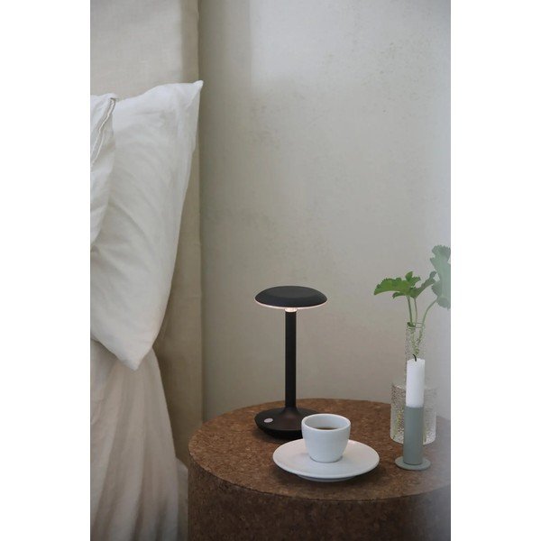 Fekete LED asztali lámpa (magasság 20 cm) Petit – Markslöjd-image-2