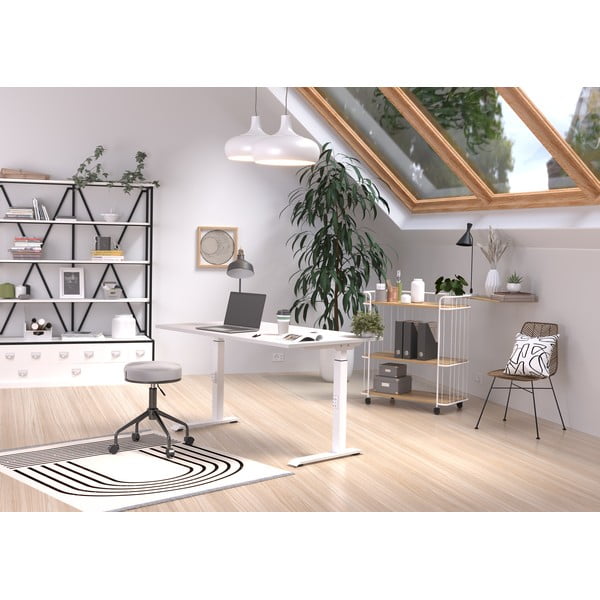 Íróasztal állítható magassággal 80x120 cm Downey – Germania-image-1