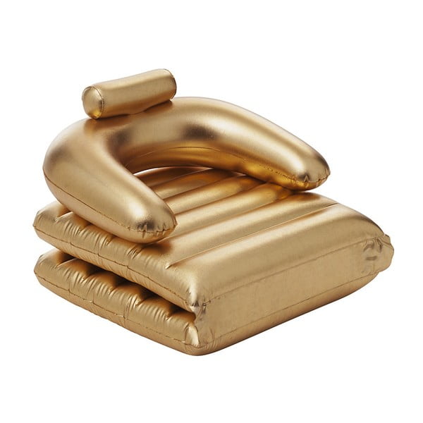 Dorée arany színű felfújható fotel / heverő - Sunvibes
