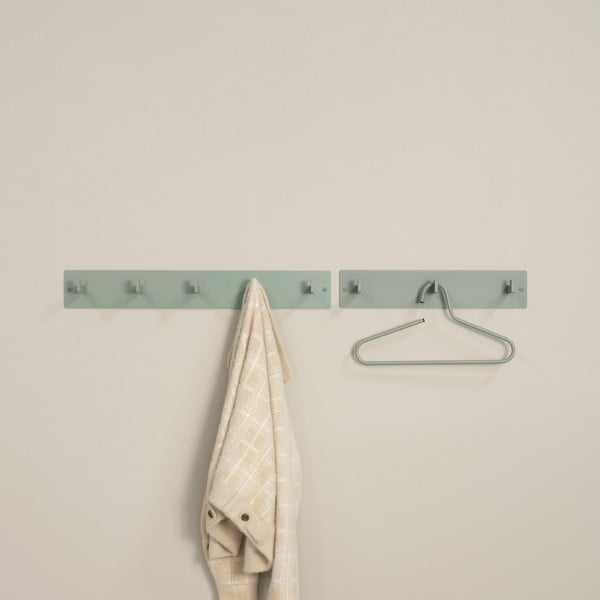 Szürkészöld fém fali fogas 70 cm Leatherman – Spinder Design-image-3