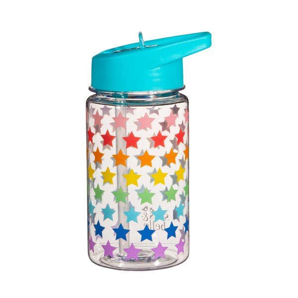 Gyerek ivópalack 400 ml Rainbow Stars - Sass & Belle-image-1