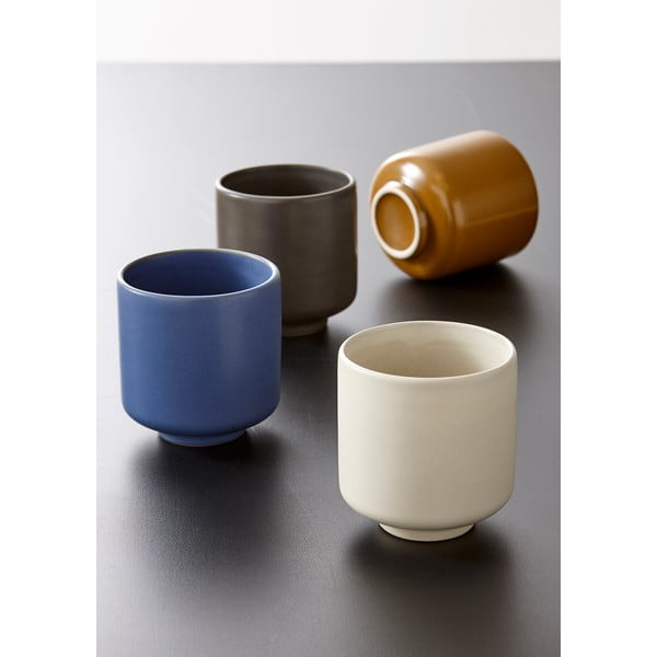 Bézs agyagkerámia bögre 250 ml Cafe Kora - Ladelle-image-1