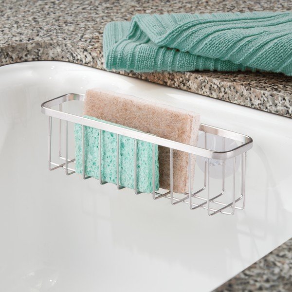 Gia fém öntapadós tároló, 6 x 20 cm - iDesign-image-1