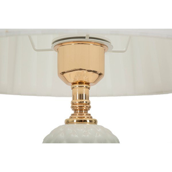 Fehér asztali lámpa textil búrával (magasság 57 cm) Torre – Mauro Ferretti-image-4