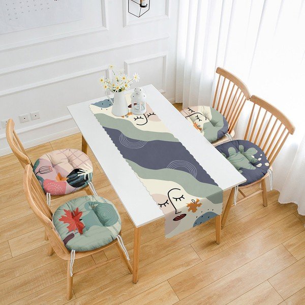 4 db székpárna és asztali futó szett – Mila Home-image-1