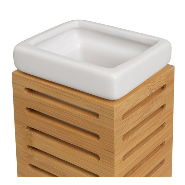 Natúr színű bambusz fürdőszobai kiegészítő szett – Casa Selección-image-2