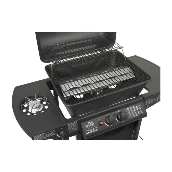 Party Window 2+1 gurulós gázgrill - Cattara-image-4