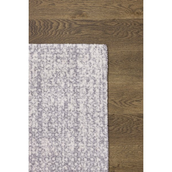 Világosszürke gyapjú szőnyeg 133x180 cm Eden – Agnella-image-3