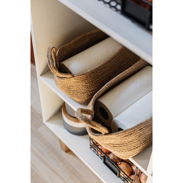 Juta tárolókosár, 29 x 20 cm - Compactor-image-1