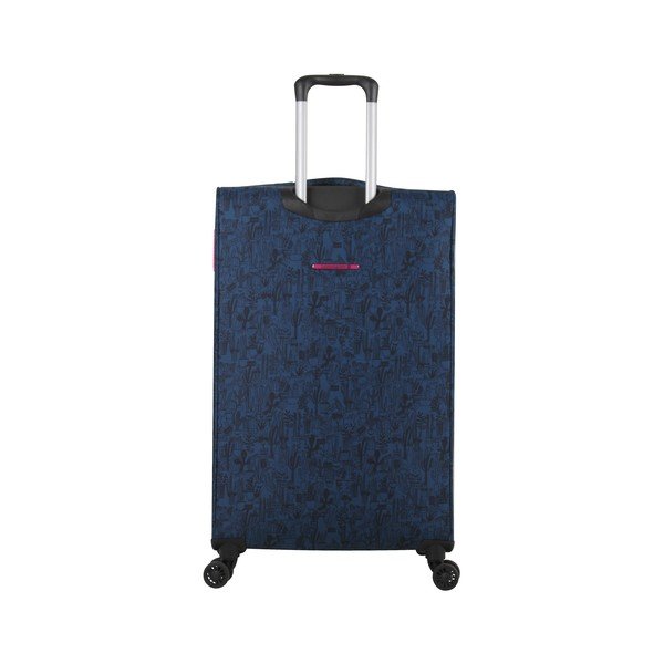 Teddy Bear kék gurulós bőrönd, 71 l - Lulucastagnette-image-2