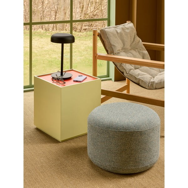 Szürke puff Marshmellow – Hübsch-image-1