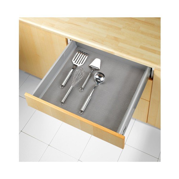 Anti Slip Mat 380 szürke öntapadós csúszásgátló alátét fiókba, 150 x 50 cm - Wenko-image-1