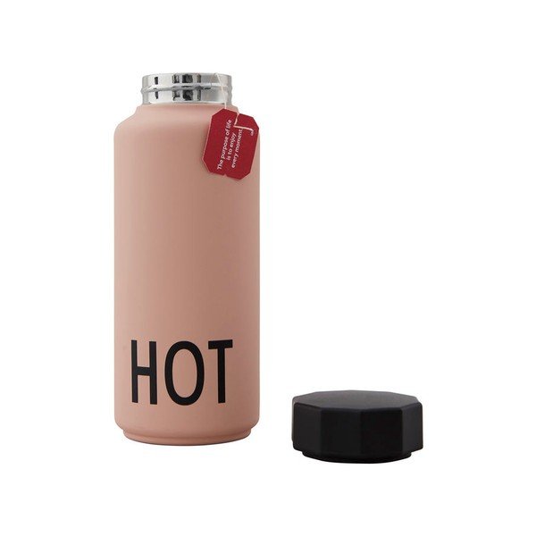 Hot rózsaszín termosz, 500 ml - Design Letters-image-3