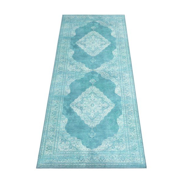 Carme türkiz futószőnyeg, 80 x 200 cm - Nouristan-image-4