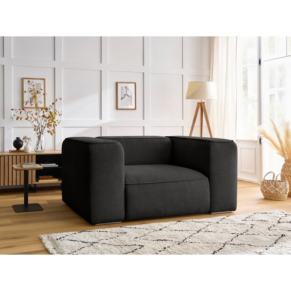 Fekete fotel Zephyr – Bobochic Paris-image-1