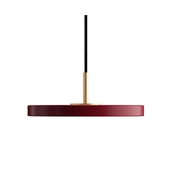 Piros LED függőlámpa fém búrával ø 15 cm Asteria Micro – UMAGE-image-4