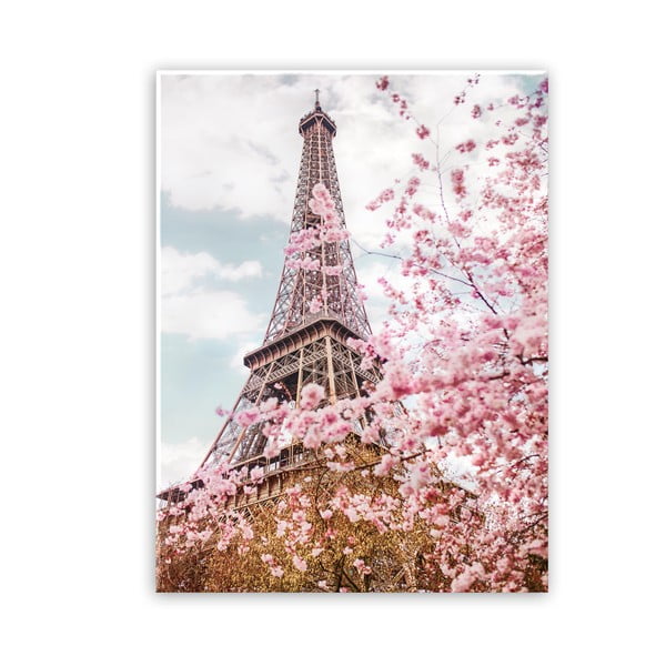 Romantic Eiffel vászonkép, 100 x 75 cm - Styler