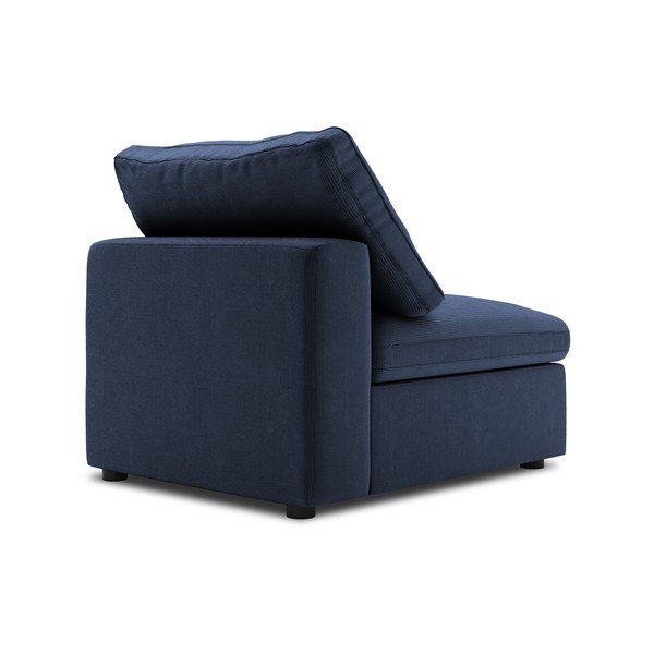 Galaxy sötétkék középső rész moduláris kordbársony kanapéhoz - Windsor & Co Sofas-image-3