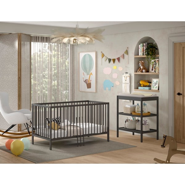 Bükkfa gyerek bútor szett 2 db-os Dino – Vipack-image-1