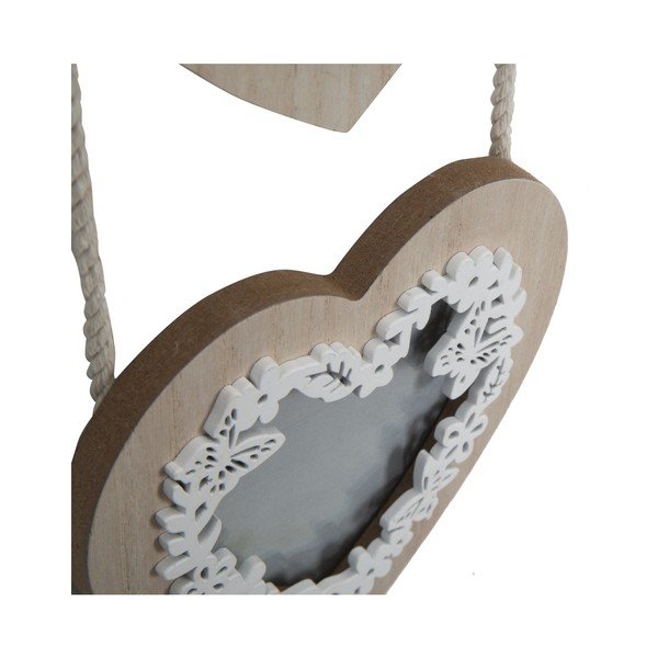 Szív alakú képkeret, kép mérete 8 x 8 cm - Mauro Ferretti-image-1