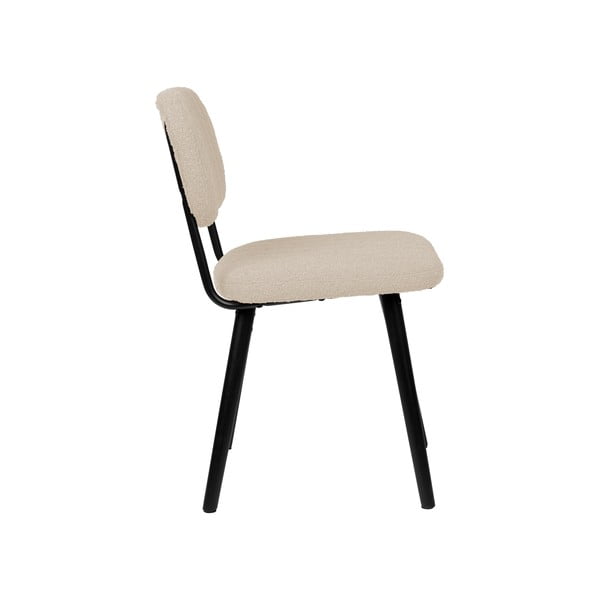 Krémszínű étkezőszék Jake – White Label-image-3