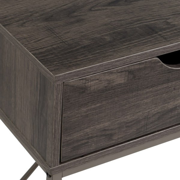 Barna konzolasztal 30x80 cm – Casa Selección-image-1