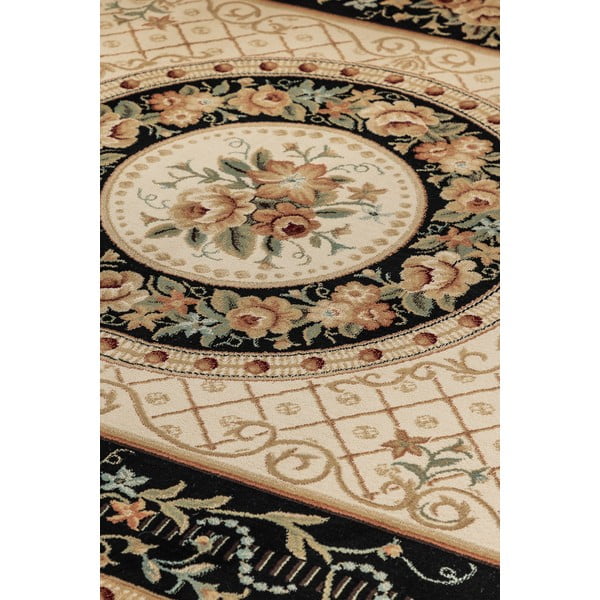 Fekete-bézs szőnyeg 120x170 cm Herat – Nouristan-image-2