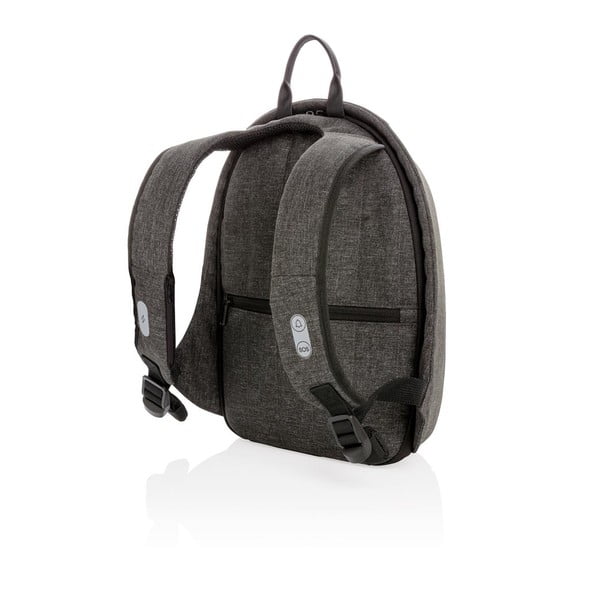 Elle Protective fekete-szürke női biztonsági hátizsák, 8 l - XD Design-image-2