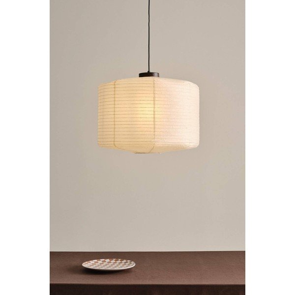 Bézs papír függőlámpa ø 60 cm Siv – Jotex-image-1