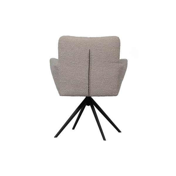 Bézs kárpitozott étkezőfotel Vinny – WOOOD-image-4