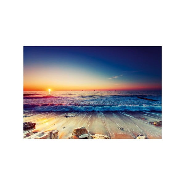 Tropical Paradise Sunset kép, 100 x 70 cm
