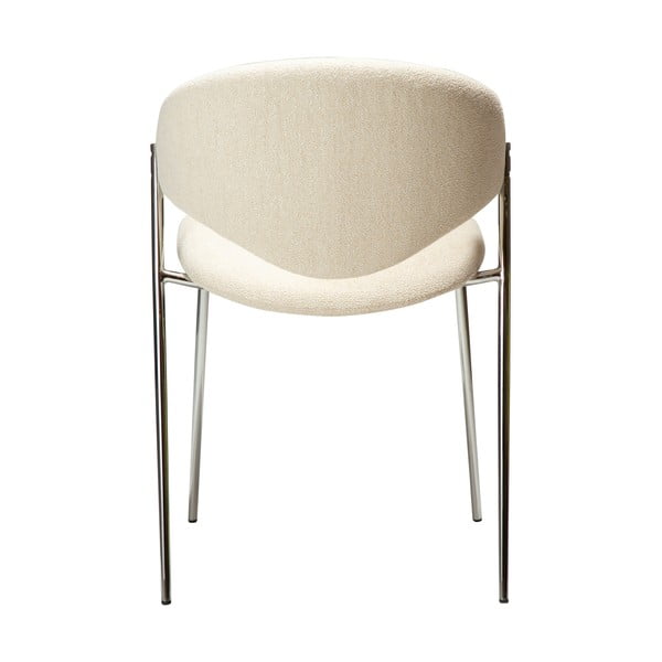 Krémszínű kárpitozott étkezőszék Zone – DAN-FORM Denmark-image-3