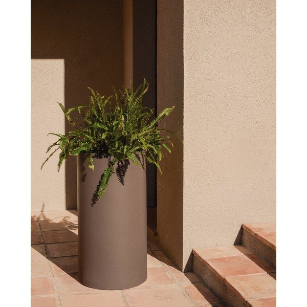Beton kaspó ø 42 cm Aiguablava – Kave Home-image-2